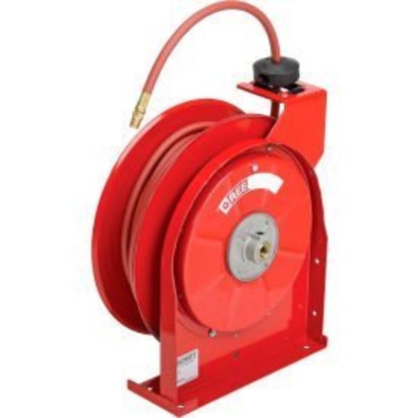 Reelcraft Reelcraft 5450 OLP 1/4"x50' 300 PSI Premium Duty All Steel Spring Retractable Compact Hose Reel 5450 OLP